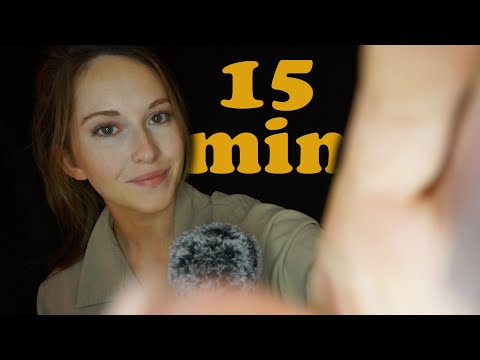 ASMR - Endors toi en 15 minutes ✨ triggers visuels, chuchotements, tapping, attention personnelle 💤