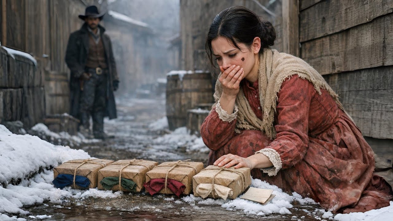 Nunca Salía de la Cocina… Hasta Que Un Ranchero Callado Le Dejó 4 Vestidos en Su Puerta