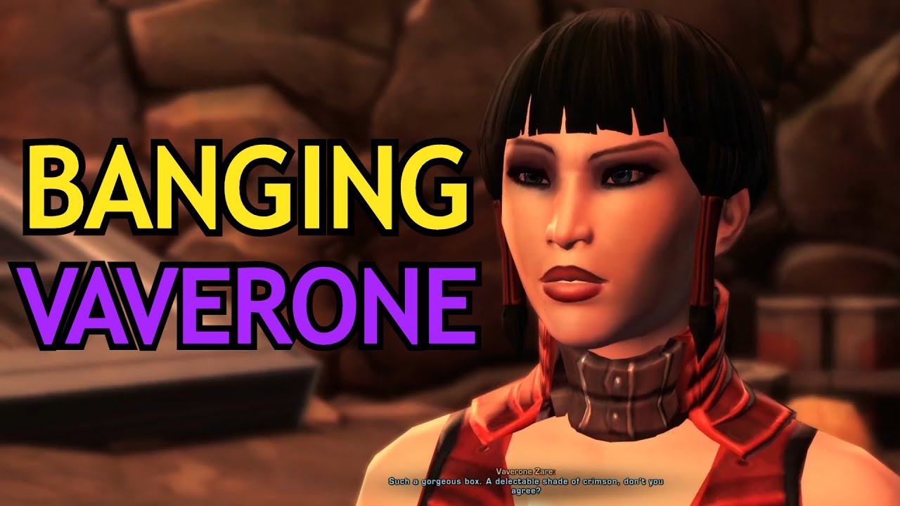 Banging Vaverone Zare But She's Unimpressed - SWTOR Romance