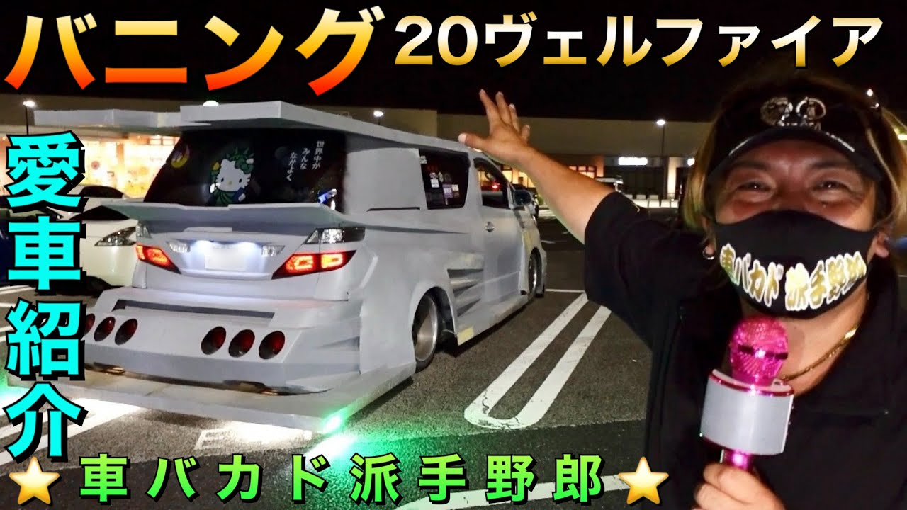 レア‼️パンドラヴェルファイアバニング仕様 ⭐️車バカド派手野郎⭐️ぶっちぎり愛車紹介トーク動画！大迫力