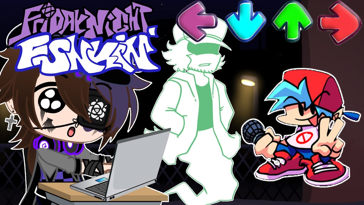 Michael Afton Plays Friday Night Funkin’ V.S Garcello | FNF Mods [Gacha Club]