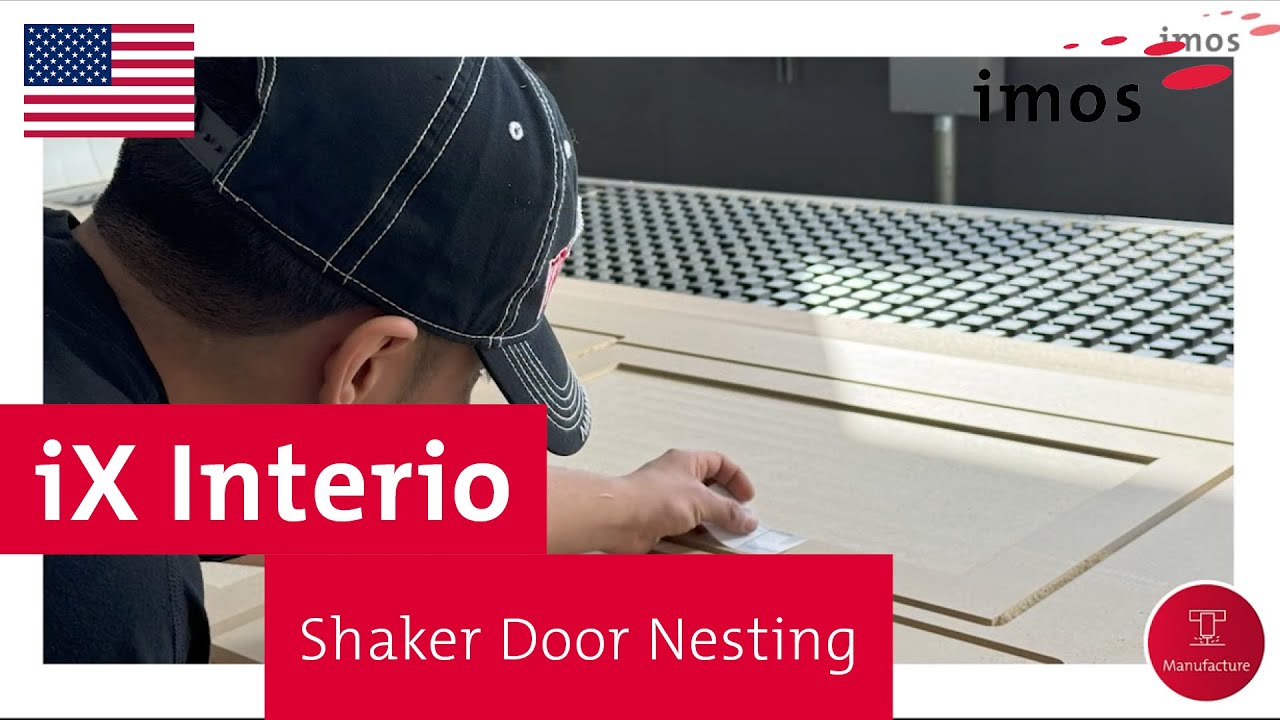 Shaker Door Nesting in imos iX