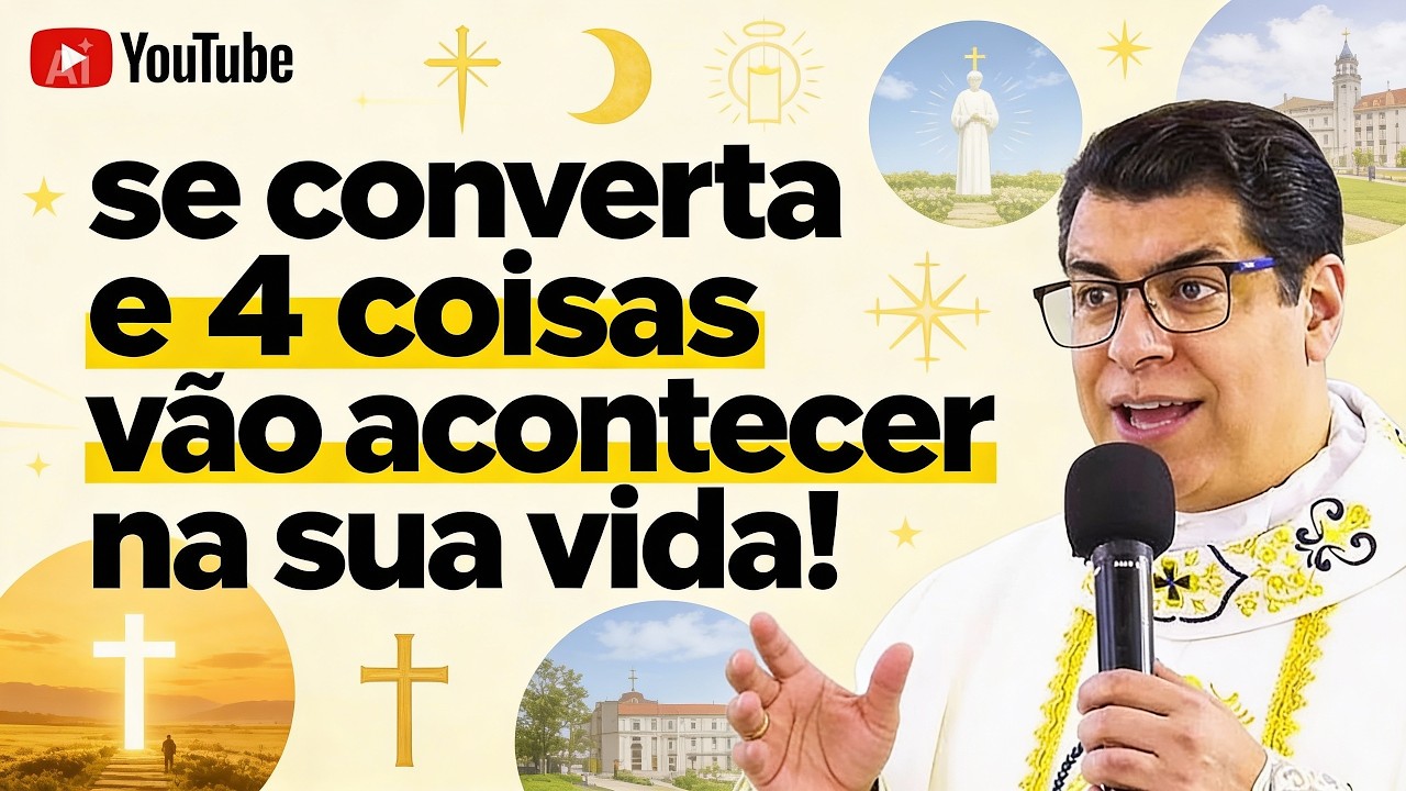 4 COISAS QUE O PROCESSO DE CONVERSÃO VAI FAZER NA SUA VIDA! - Padre Christyan Shankar