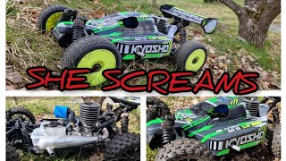 Kyosho nitro Inferno ke21sp and tuned pipe