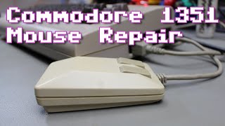 Commodore 1351 Mouse Repair @JanBeta