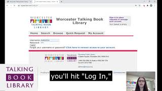 Worcester Talking Book Library OPAC Tutorial