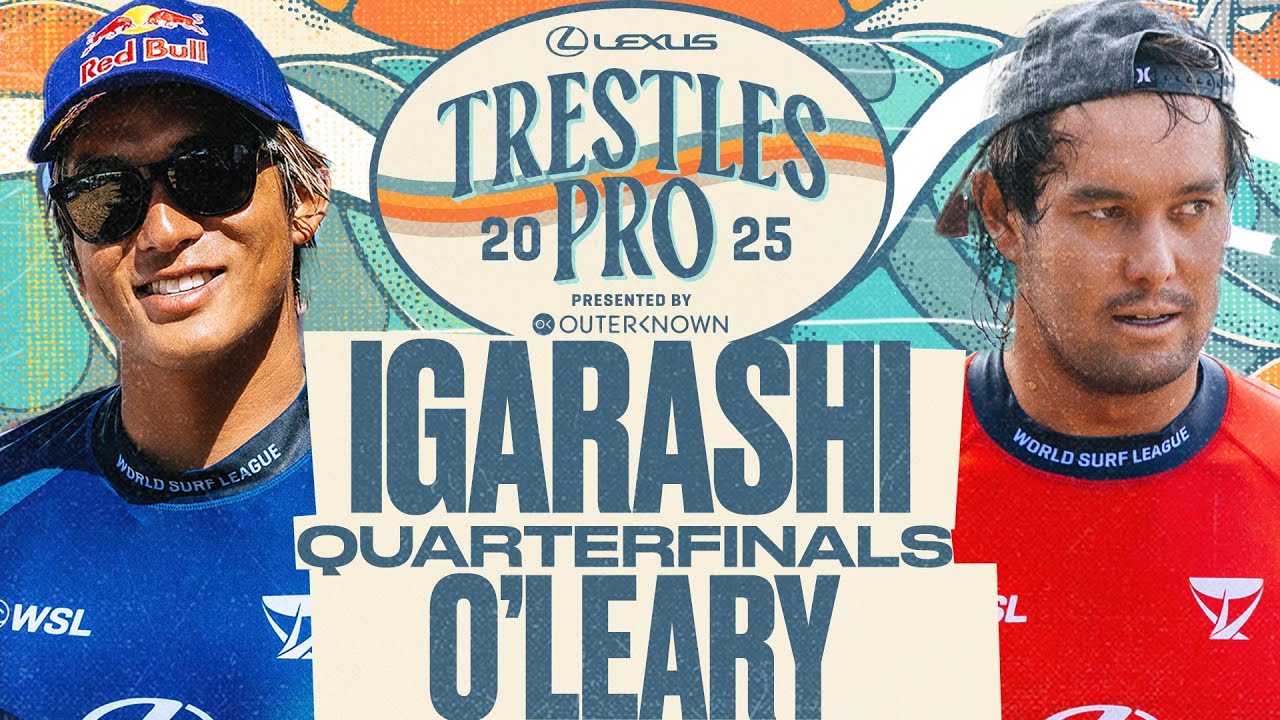 Kanoa Igarashi vs Connor O'Leary | Lexus Trestles Pro presented by