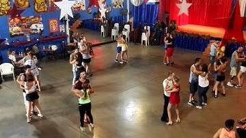Juanma y Elena taller de Bachata Fis 2016
