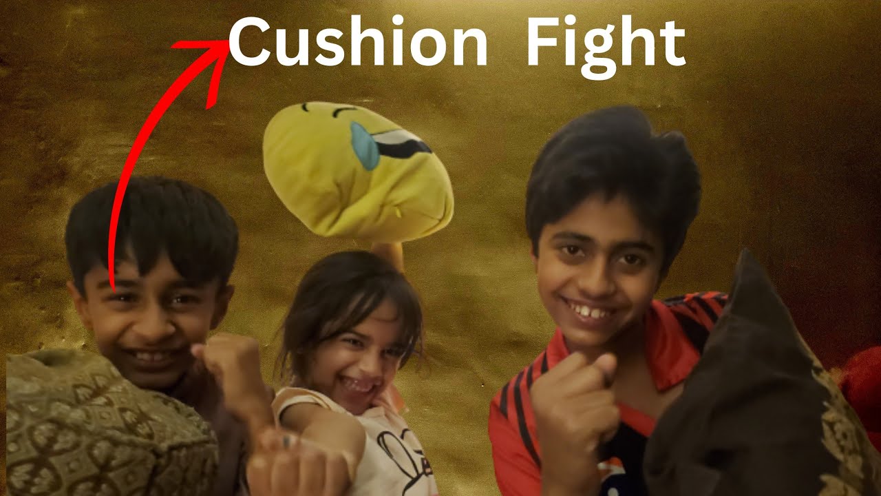 Cushion fight ho gai 😜😛 Usman Shahid Vlogs YouTube