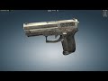 Semi-automatic pistol / Самозарядный пистолет SIG Pro (SP2022) - Game / Игра #WorldofGuns