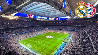 Himno "Hala Madrid y Nada más" Real Madrid vs Bayern de Munich UCL | Estadio SantiagoBernabéu