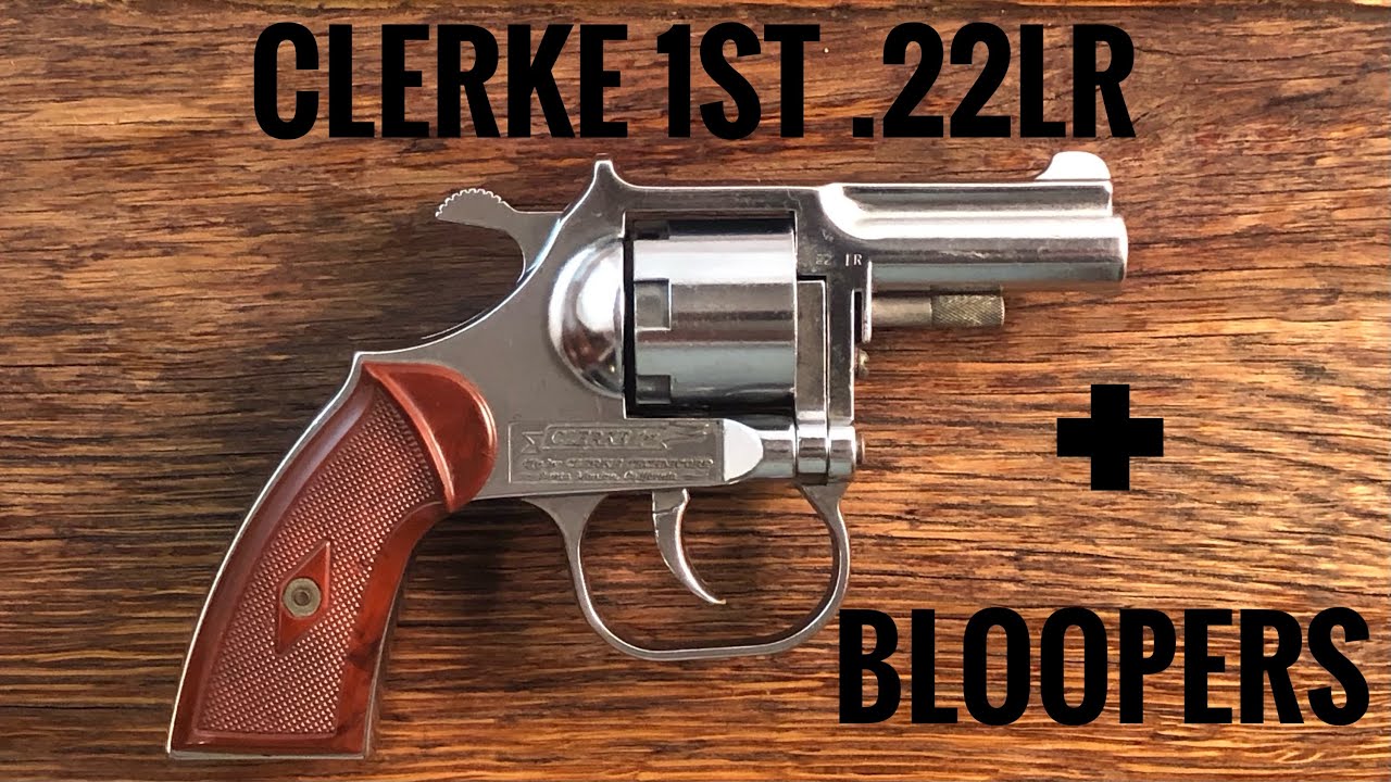 Clerke First .22 Saturday Night Special revolver made by Clerke