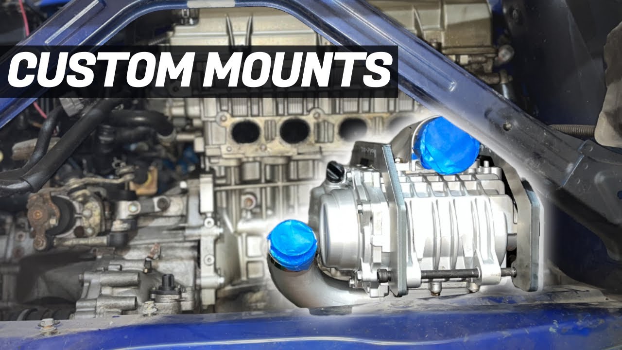 $300 Amazon SC14 Supercharger Kit - Mounting