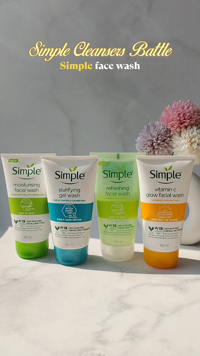 Which Simple Face Wash is Right for You? #notsponsored 👀✨