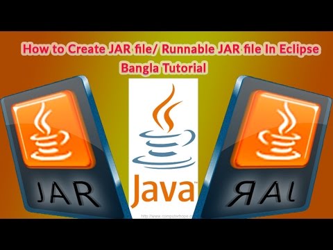 How to create an Executable Jar File in Eclipse with a Java  (Bangla Tutorial)