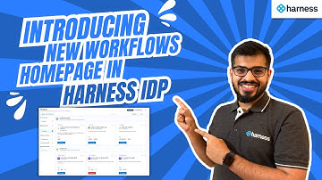 Introducing New Workflows Homepage in Harness IDP