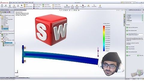 Simulating a 3D printed part on Solidworks to improve design