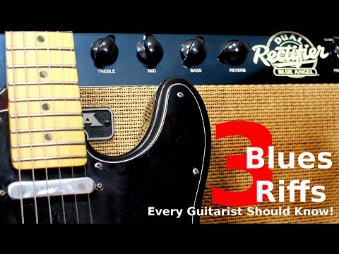 3 Blues Riffs Every Guitarist Should Know!