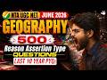 UGC NET Geography | UGC NET Geography 500 Assertion-Reason Questions | UGC NET Geography