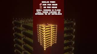 Making Hoglin Farm Out Of GOLD - Upcoming new episode #shorts #minecraft