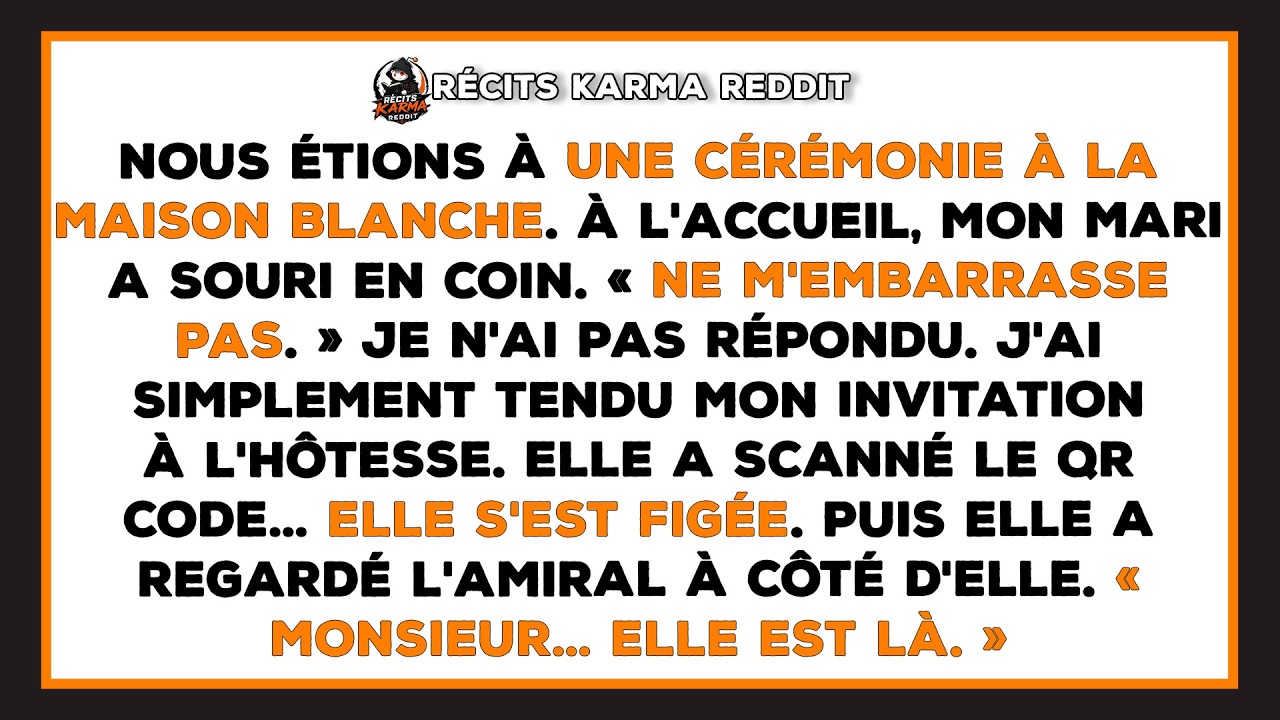 « Ne me fais pas honte. » C’est la dernière chose que mon mari m’a murmurée avant que nos invitations soient scannées au palais de l’Élysée. Généralement, un tel avertissement n’est pas nécessaire...