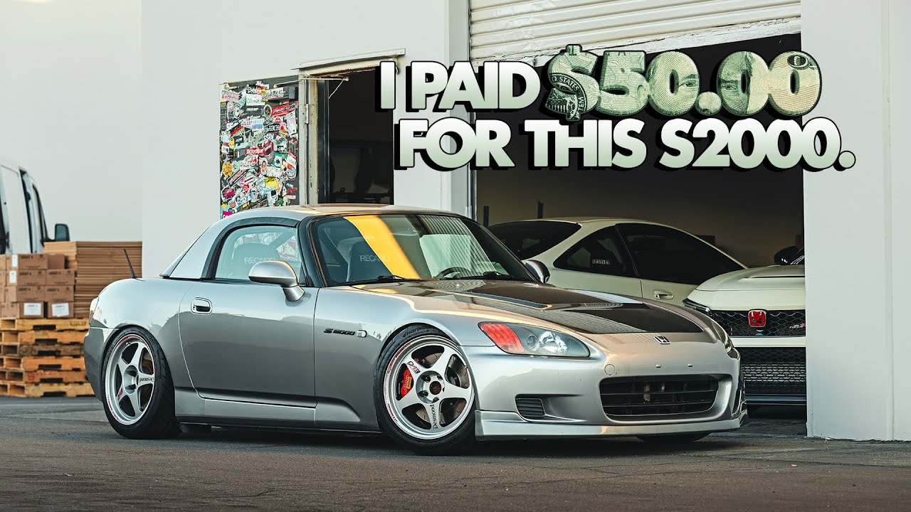 Believe it or not, I actually paid $50.00 for this Honda S2000