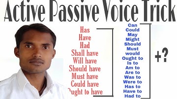 Active Passive Voice Trick।Part 2। Active And Passive Voice All Rules।Been in Passive Voice