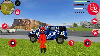 Stickman Dead Rope Hero Vice Town #1 Android Gameplay screenshot 5