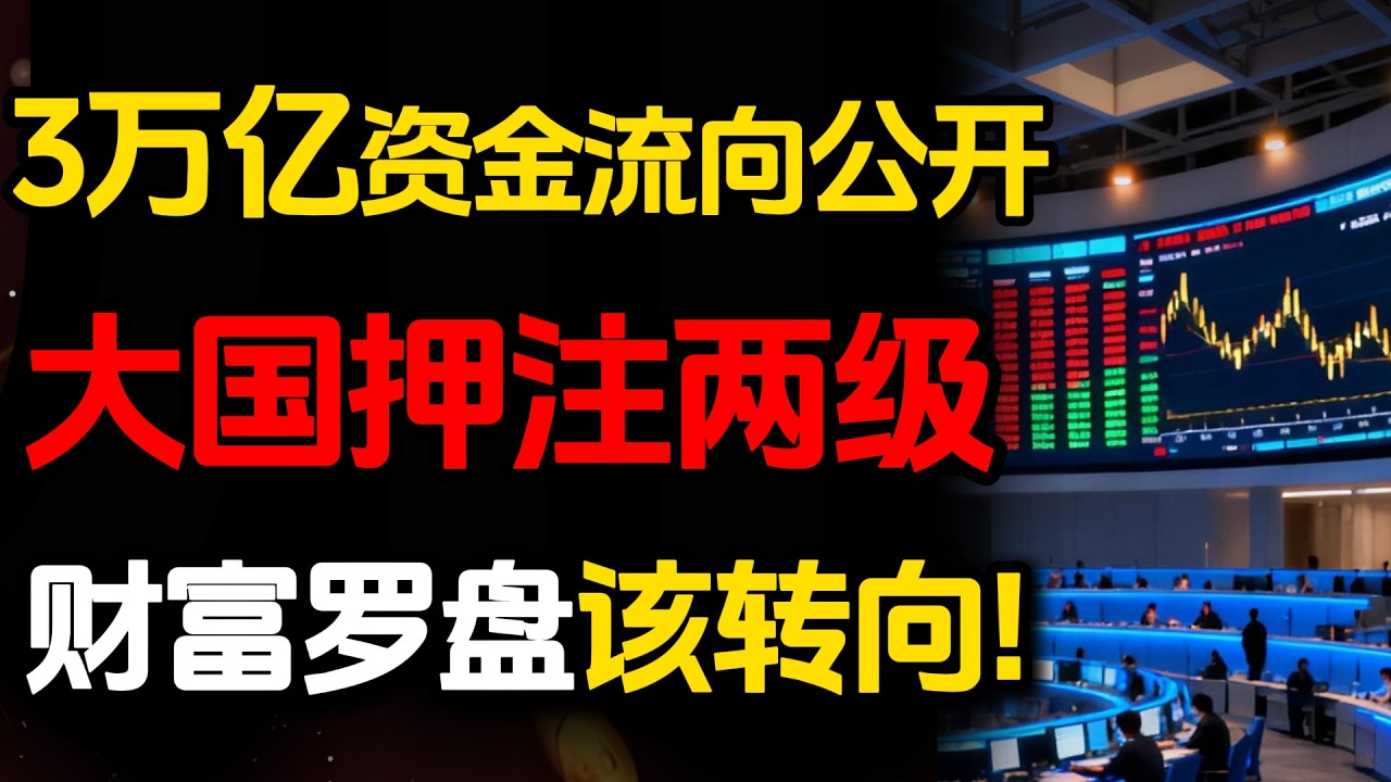3万亿资金流向背后:大国押注不同赛道,普通投资者该怎么抄作业? #科技竞争#人工智能投资 #新能源投资 #电力基础设施#科技股投资#投资策略 ...