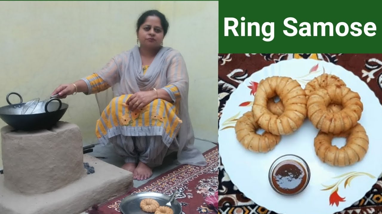 ਲਾਕਡਾਊਨ ਵਿੱਚ ਸਮੋਸੇ ਖਾਣ ਦਾ ਦਿਲ ਕਰਦਾ ਹੈ ਤਾਂ ਘਰ ਵਿੱਚ ਹੀ ਬਣਾਓ ਰਿੰਗ ਸਮੋਸੇ | Potato Stuffed Ring Samose