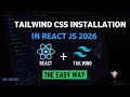 How to install tailwind css in vite react