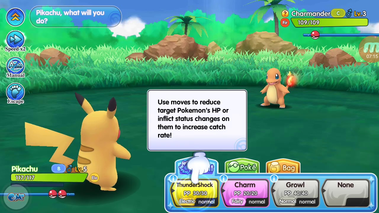 Epicmon/Pocketown Android Gameplay #1- WELCOME TO THE WORLD OF POKEMON