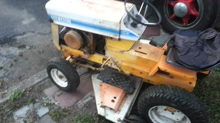 Cub Cadet 104 Fresh from the shed