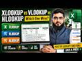 Excel Lookup Functions Explained — VLOOKUP, XLOOKUP &amp; HLOOKUP Step by Step