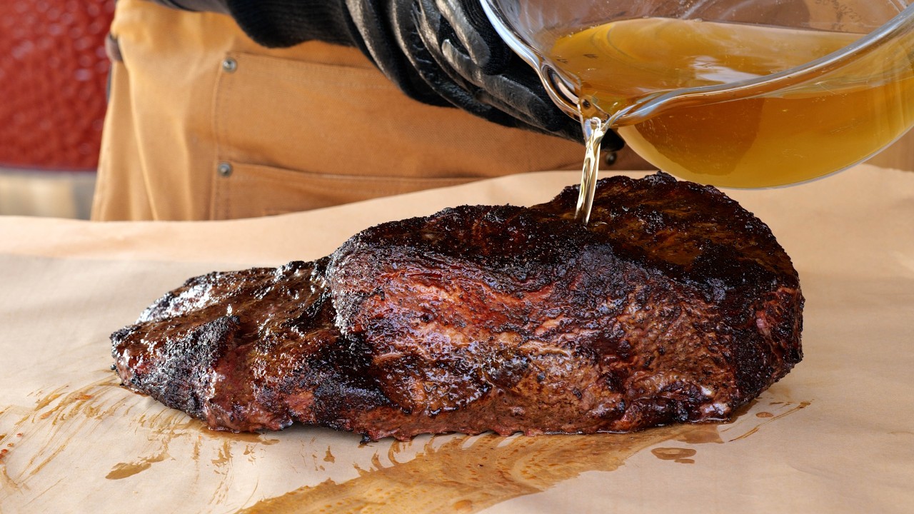 How to Smoke the perfect Juicy and Tender Brisket on a ceramic BBQ