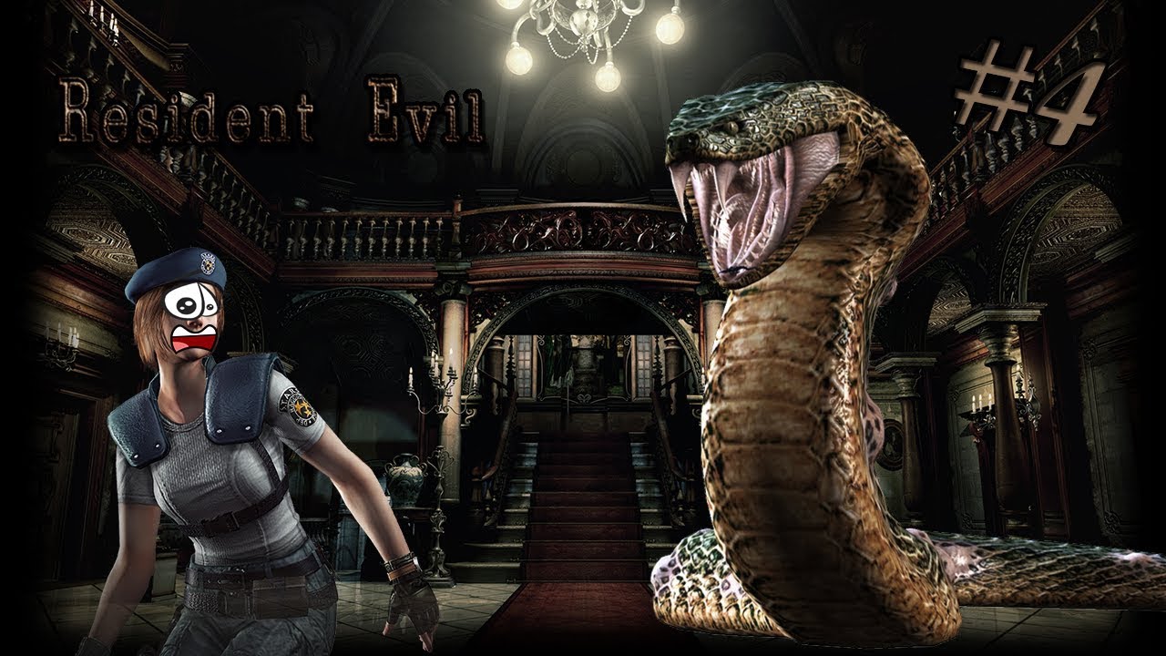 lets play a little game A giant Snake?!! Resident evil PS4 Jill Part 4