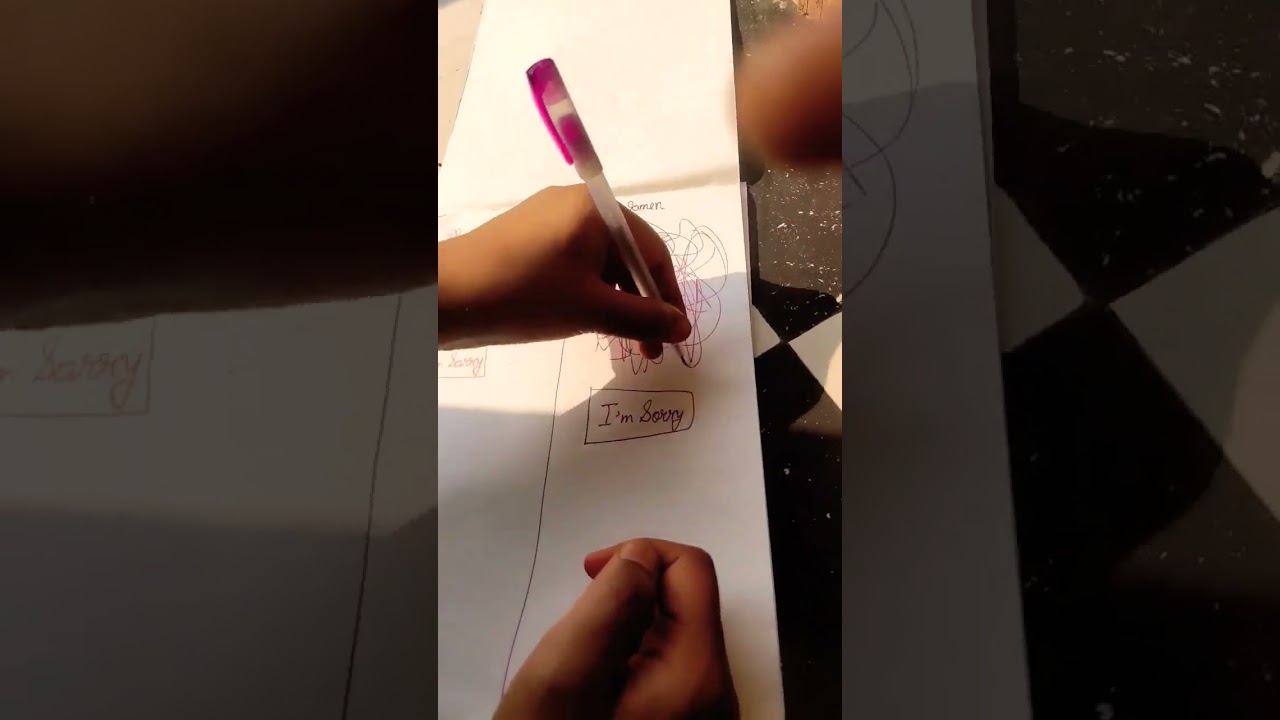 HOW MEN AND WOMEN SAYS SORRY, 