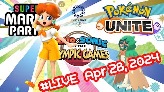 Live | Super Mario Party / Mario and Sonic at the Olympic Tokyo 2020 / Pokemon Unite