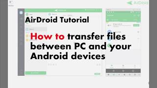 How to transfer files between Android and PC with AirDroid