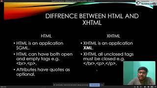 diffrence between html and xhtml by ayush sharma(032)