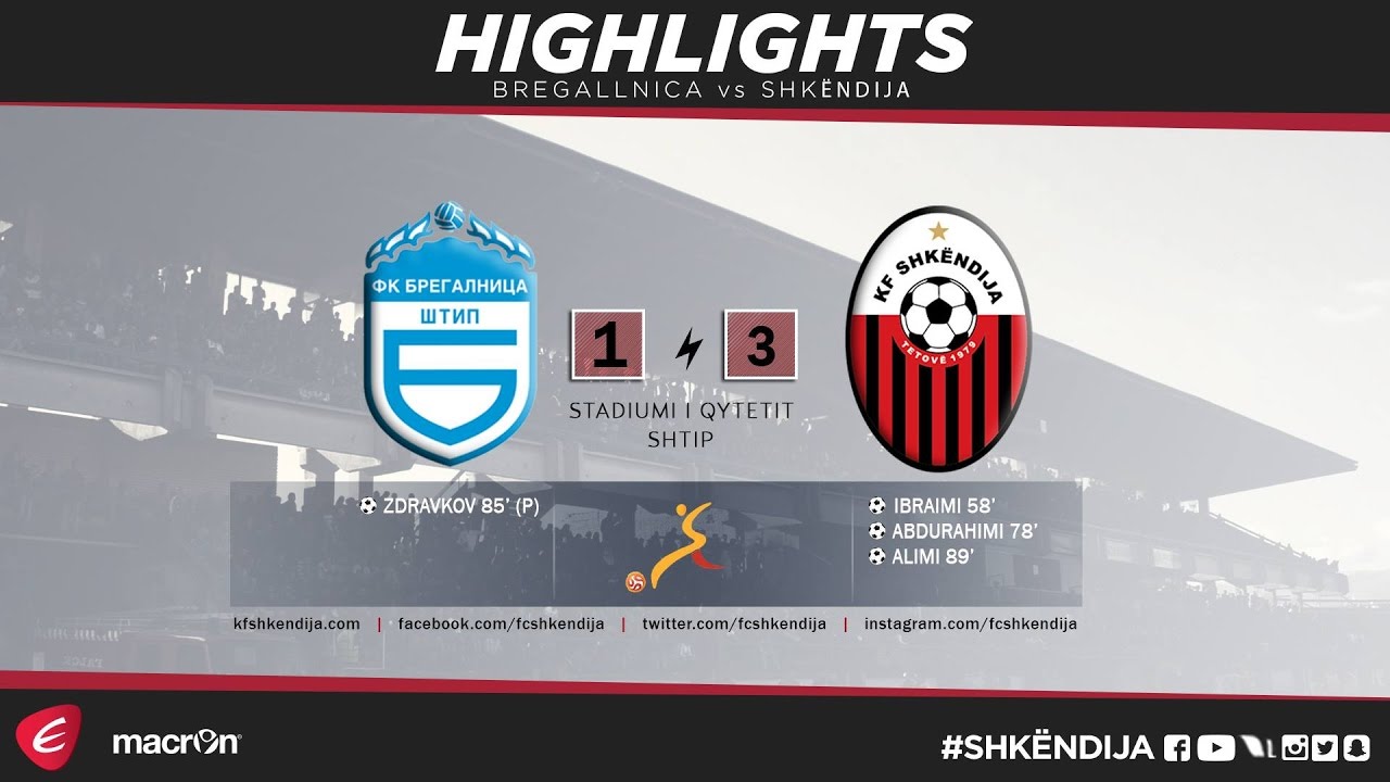LPFM 2016/2017 | 23rd Round | Highlights | Bregallnica vs Shkëndija 1-3 | 18.03.2017
