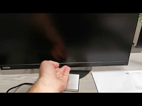 Unboxing Lenovo ThinkVision T24d-10 Display