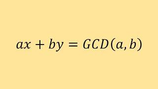 3.4 Extended Euclidean Algorithm (Discrete Mathematics)