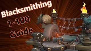 Wow, Dragonflight Blacksmithing Level Guide 1-100 Gold