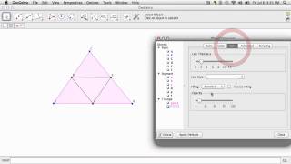 Geogebra - Custom Sierpinski Triangle Tool