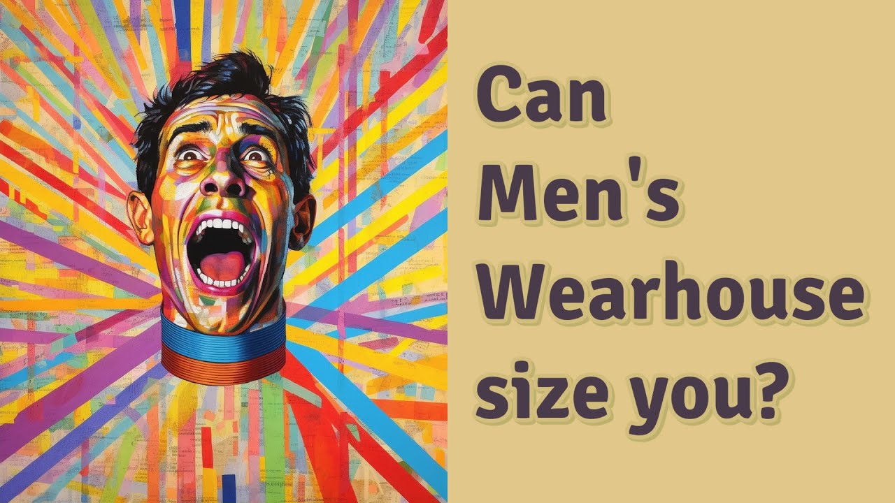 Can Men's Wearhouse size you? - YouTube