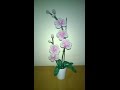 Орхидея из бисера. Часть 1 - Цветок. Orchid