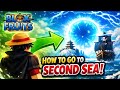 How to go to second sea | blox fruits #video #bloxfruits #roblox #shorts 