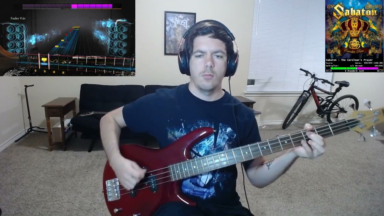The Carolean's Prayer - Sabaton | Bass Playthrough (Rocksmith 2014)