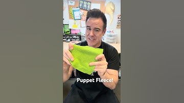 Puppet Fleece! #puppetmaker #puppetbuilding #puppet